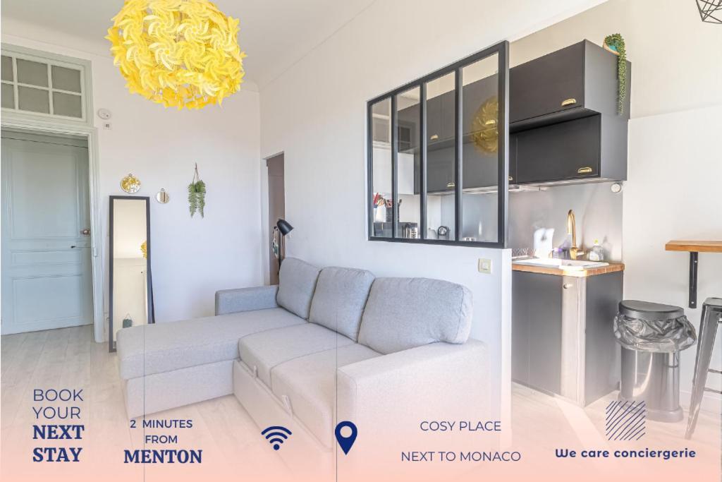 Charming Studio In The Heart Of Menton Extérieur photo